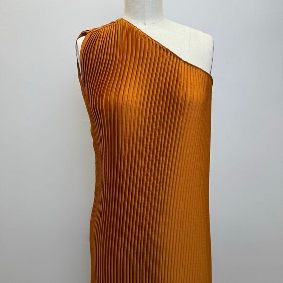 TOME One Shoulder Pleated Dress - Picture 12 of 16